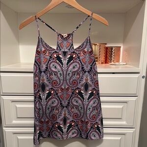 J. Crew Multicolor Paisley Camisole
